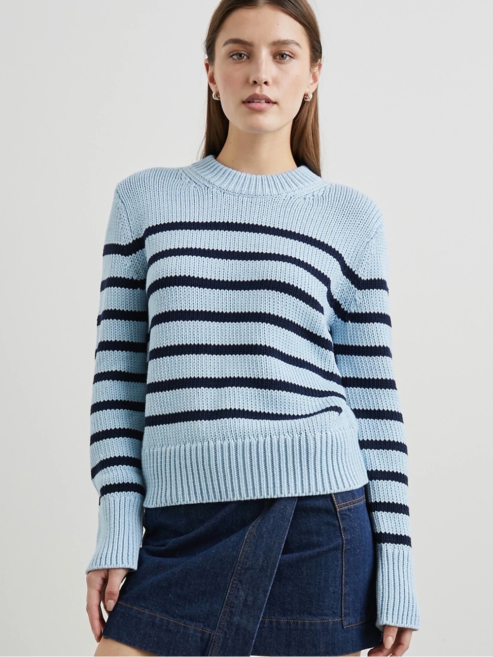 Rails Alise Sweater Sky Navy Stripe